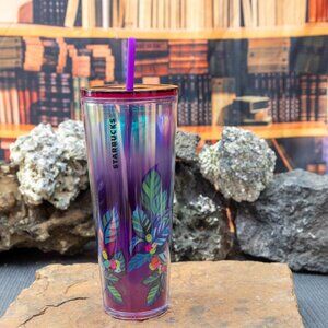 Starbucks ASL Sign Language Venti Tumbler  Artist Yiqiao Wang 24 oz Cold New